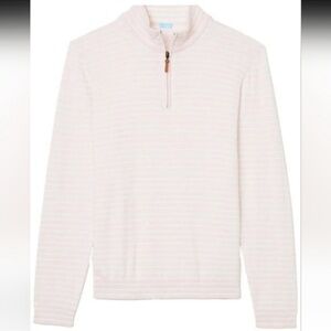 NWT J. McLaughlin Men’s Cashmere Cotton Blend Striped Justin Henley Sweater Sm‎